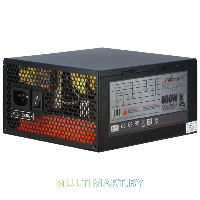 Блок питания Inter-Tech CobaNitrox Nobility CN-800 NS 800W